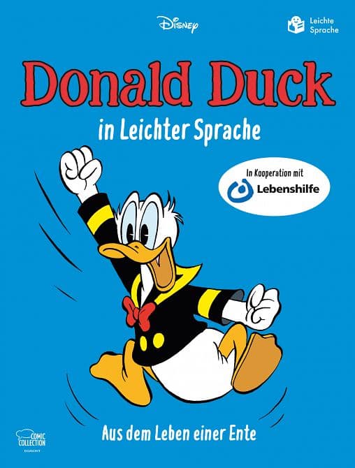 Cover Art for DONALD DUCK IN LEICHTER SPRACHE