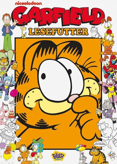 LESEFUTTER-VOLLFARBIGE GARFIELD COMIC-GESCHICHTEN