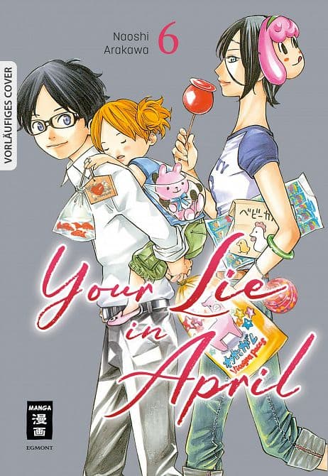 Cover Art for YOUR LIE IN APRIL