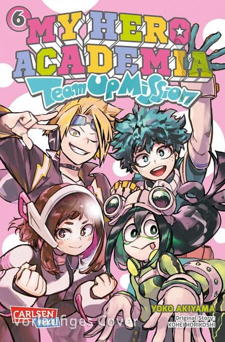 Cover Art for MY HERO ACADEMIA-TEAM UP MISSION