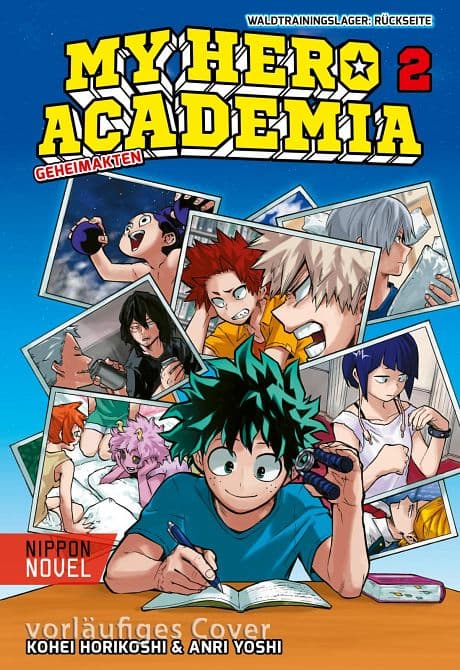 Cover Art for MY HERO ACADEMIA NIPPON NOVEL