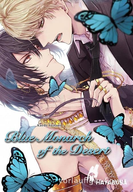 Cover Art for BLUE MONARCH OF THE DESERT