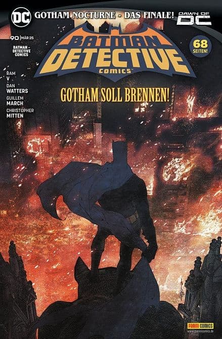 Cover Art for BATMAN-DETECTIVE COMICS ( REBIRTH )