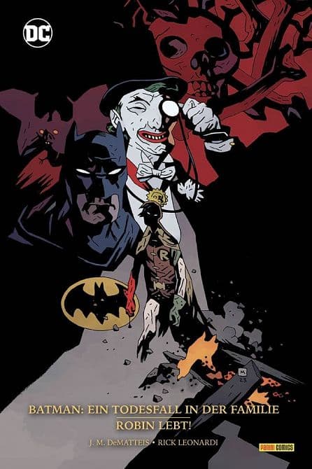 Cover Art for BATMAN: EIN TODESFALL IN DER FAMILIE-ROBIN LEBT! ( HC )