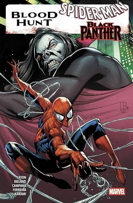 Cover Art for BLOOD HUNT SONDERBAND: SPIDER-MAN/BLACK PANTHER ( SC )