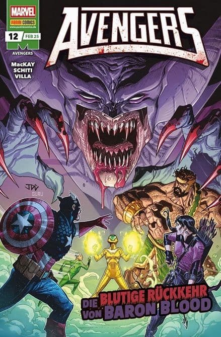 Cover Art for AVENGERS ( ab 2023 )