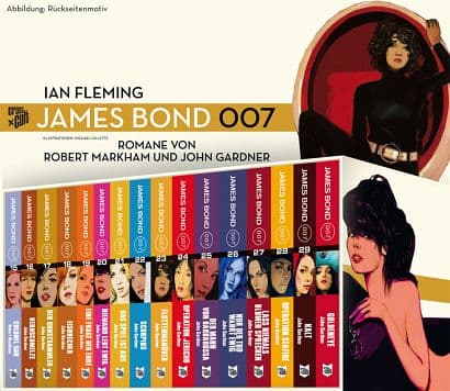 Cover Art for James Bond Gesamtbox