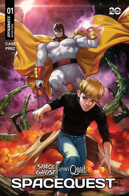Cover Art for SPACE GHOST JONNY QUEST SPACE QUEST
