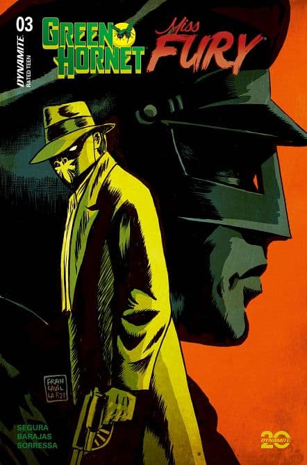 Cover Art for GREEN HORNET MISS FURY