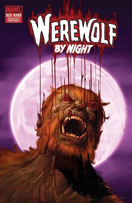 Cover Art for WEREWOLF BY NIGHT RED BAND