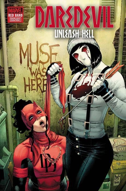 Cover Art für DAREDEVIL UNLEASH HELL RED BAND