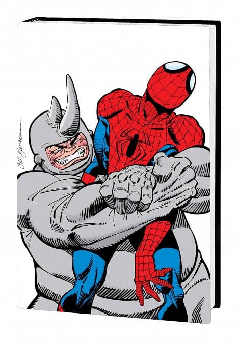 Cover Art for SPECTACULAR SPIDER-MAN OMNIBUS HC BUSCEMA RHINO DM VARIANT