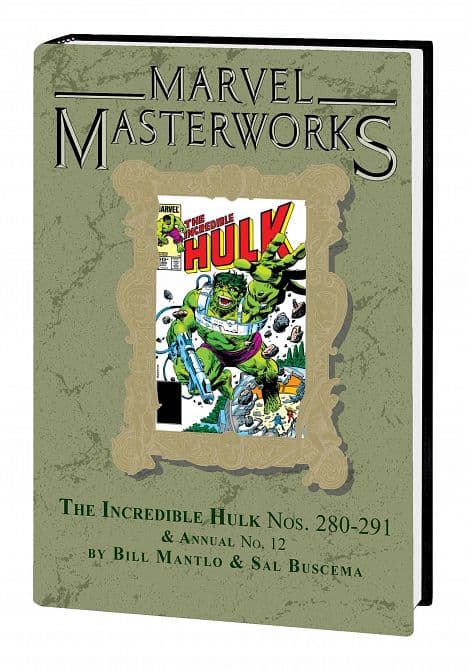 Cover Art for MARVEL MASTERWORKS INCREDIBLE HULK HC VOL 19 328 DM VARIANT