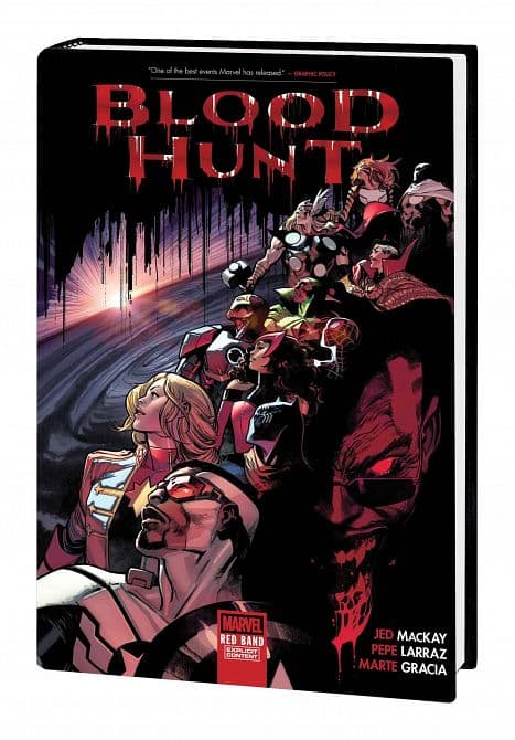 Cover Art for BLOOD HUNT RED BAND HC
