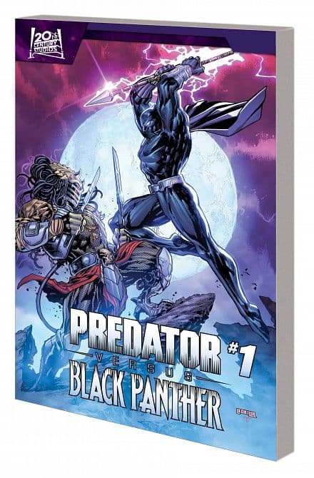 Cover Art for PREDATOR VS BLACK PANTHER TP