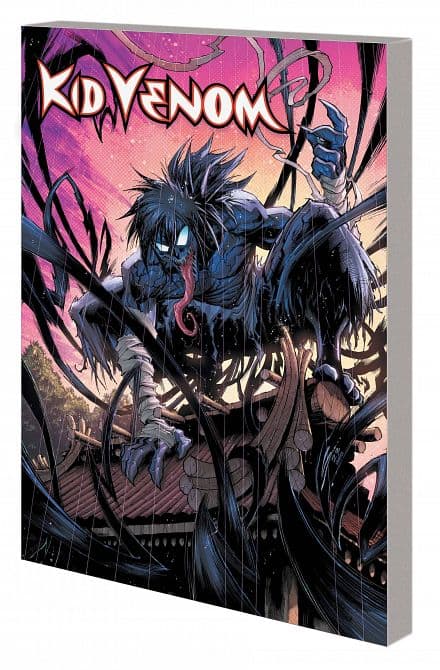 Cover Art for KID VENOM ORIGINS TP