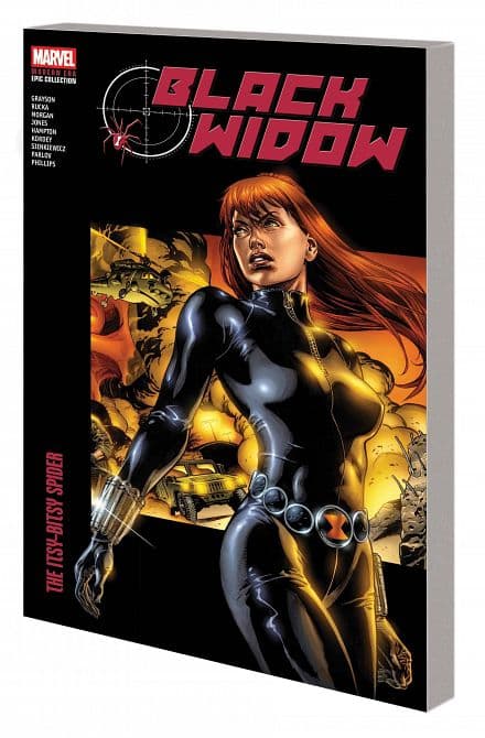 Cover Art for BLACK WIDOW MODERN ERA EPIC COLLECT TP VOL 01 ITSY-BITSY SPI