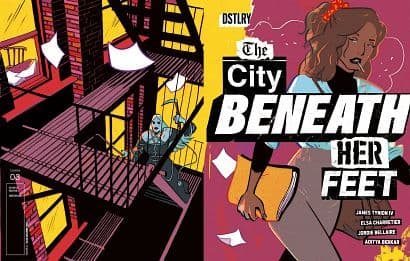 Cover Art for CITY BENEATH HER FEET