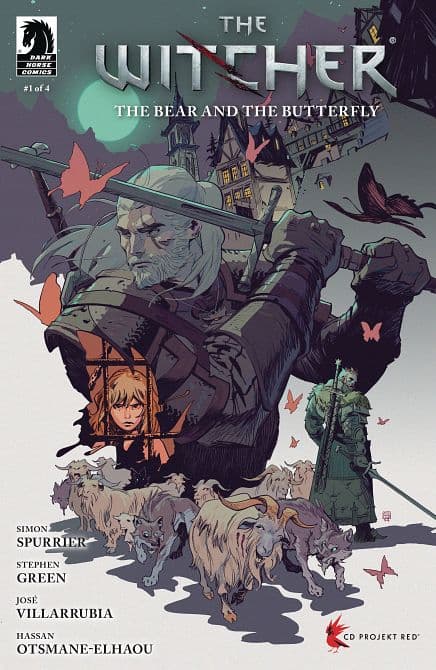 Cover Art for WITCHER THE BEAR AND THE BUTTERFLY