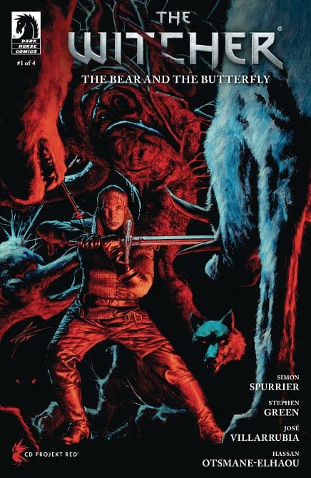 Cover Art for WITCHER THE BEAR AND THE BUTTERFLY