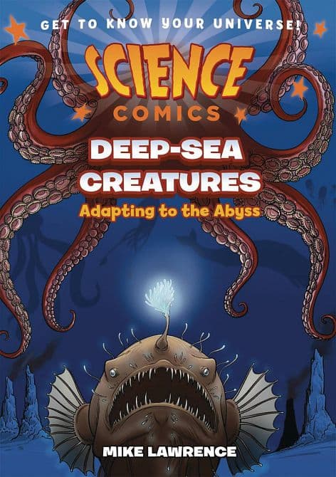Cover Art for SCIENCE COMICS DEEP SEA CREATURES GN