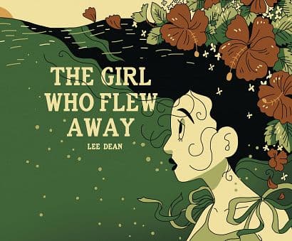 Cover Art for GIRL WHO FLEW AWAY GN
