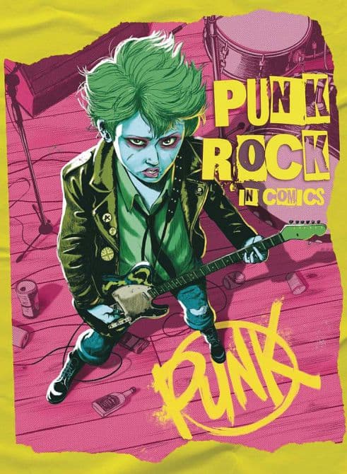Cover Art für PUNK ROCK IN COMICS HC