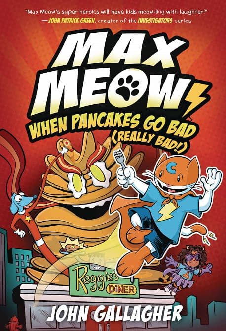Cover Art for MAX MEOW GN VOL 06 WHEN PANCAKES GO BAD