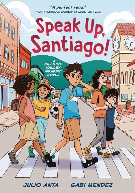 Cover Art for SPEAK UP SANTIAGO GN