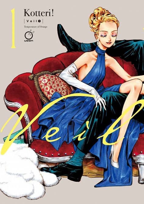 Cover Art for VEIL GN VOL 01 TEMPERATURE OF ORANGE