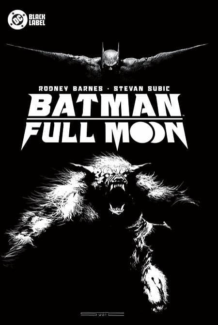Cover Art for BATMAN FULL MOON HC