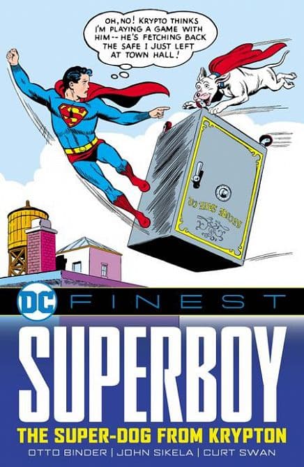 Cover Art for DC FINEST SUPERBOY THE SUPER-DOG FROM KRYPTON TP