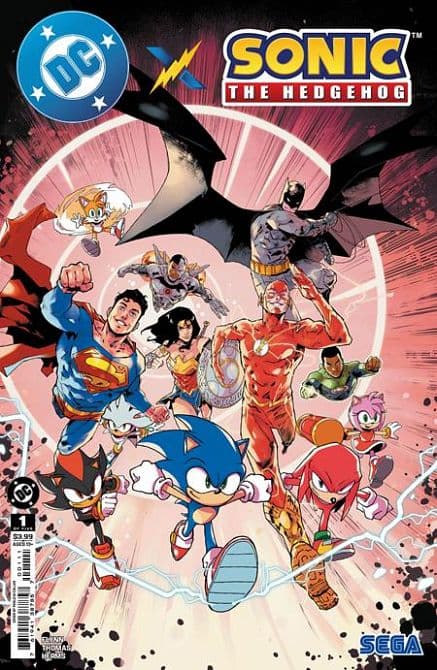 Cover Art für DC X SONIC THE HEDGEHOG