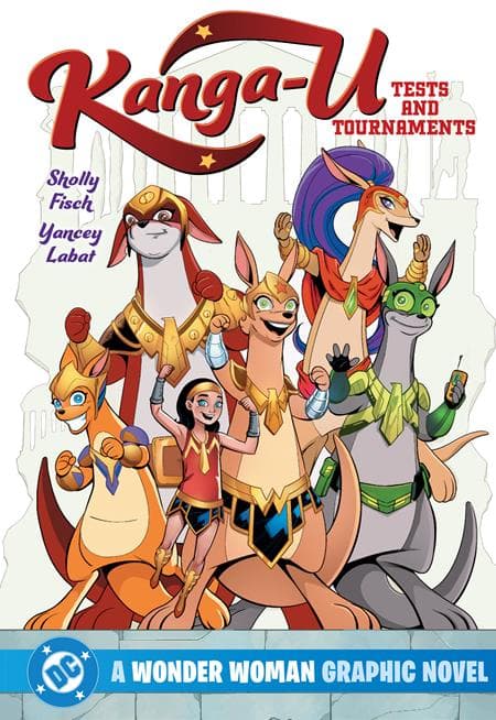 Cover Art for KANGA-U TESTS AND TOURNAMENTS A WONDER WOMAN GRAPHIC NOVEL TP