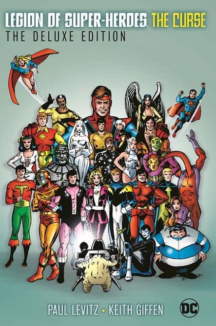 Cover Art for LEGION OF SUPER-HEROES THE CURSE DELUXE EDITION HC ( NEW EDITION )