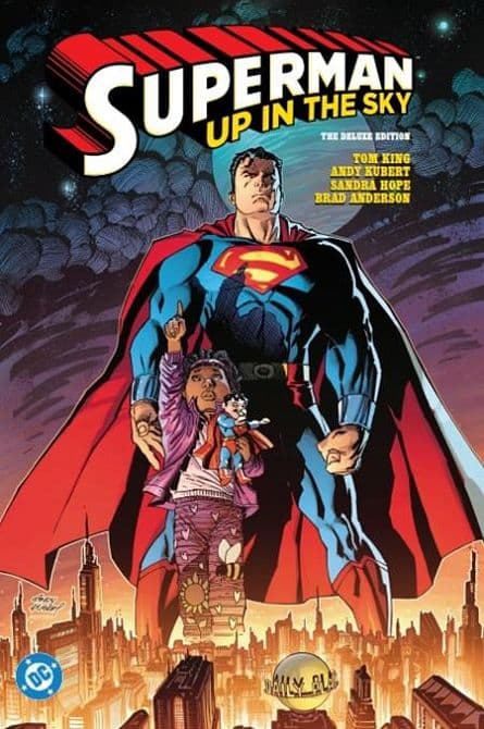 Cover Art for SUPERMAN UP IN THE SKY THE DELUXE EDITION HC