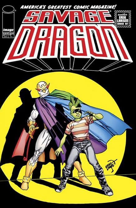 Cover Art for SAVAGE DRAGON