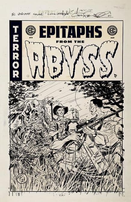 Cover Art for EC EPITAPHS FROM THE ABYSS
