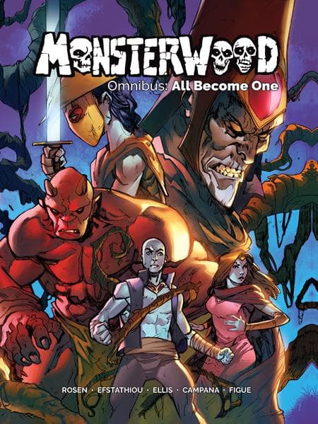 Cover Art for MONSTERWOOD OMNIBUS ALL BECOME ONE HC