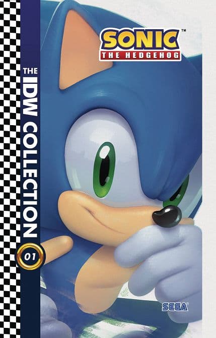 Cover Art for SONIC THE HEDGEHOG IDW COLLECTION HC VOL 01
