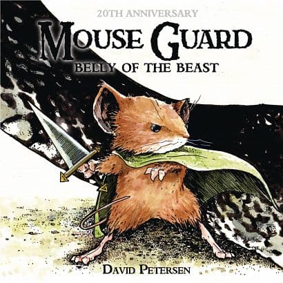 Cover Art for MOUSE GUARD FACSIMILE EDITION