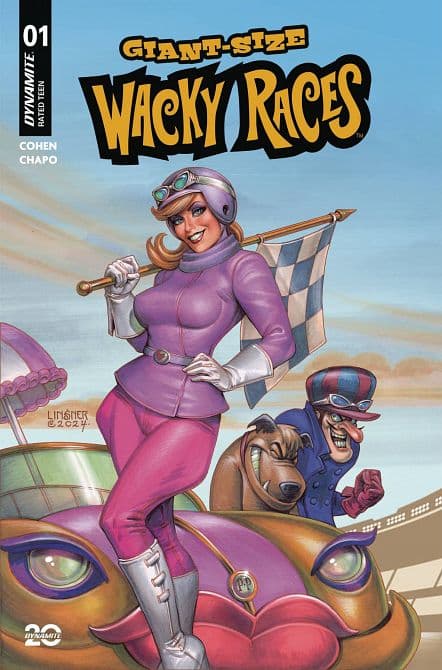 Cover Art for GIANT-SIZED WACKY RACES