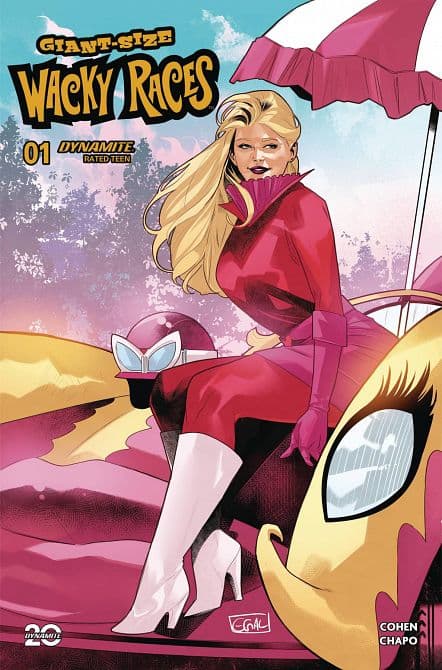 Cover Art for GIANT-SIZED WACKY RACES