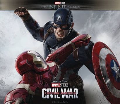 Cover Art for MARVEL INFINITY SAGA CAPTAIN AMERICAL CIVIL WAR ART MOVIE HC