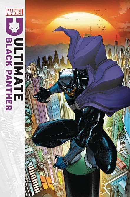 Cover Art for ULTIMATE BLACK PANTHER