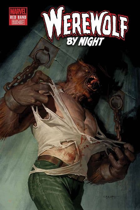 Cover Art for WEREWOLF BY NIGHT RED BAND
