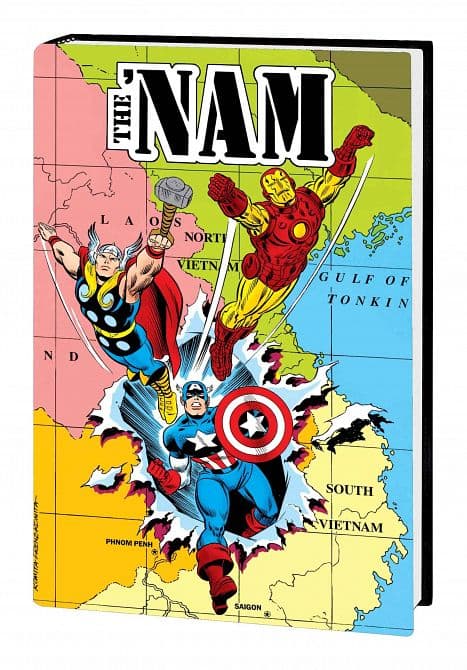 Cover Art for THE NAM 1966-1969 OMNIBUS HC DM VARIANT