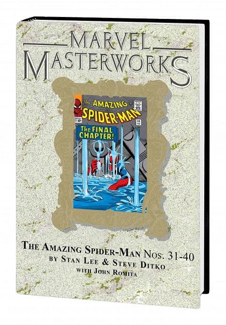 Cover Art for MARVEL MASTERWORKS THE AMAZING SPIDER-MAN HC VOL 04 DM VARIANT ( RMW )