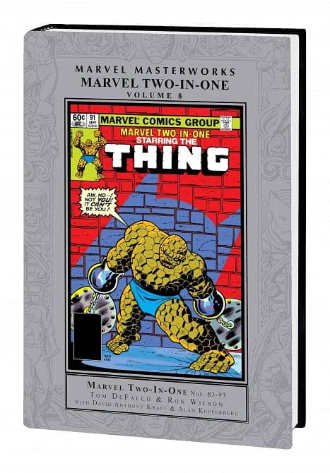 Cover Art for MARVEL MASTERWORKS MARVEL TWO-IN-ONE HC VOL 08