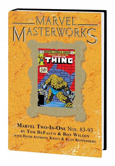 Cover Art for MARVEL MASTERWORKS MARVEL TWO-IN-ONE HC VOL 08 VOL 385 DM VARIANT